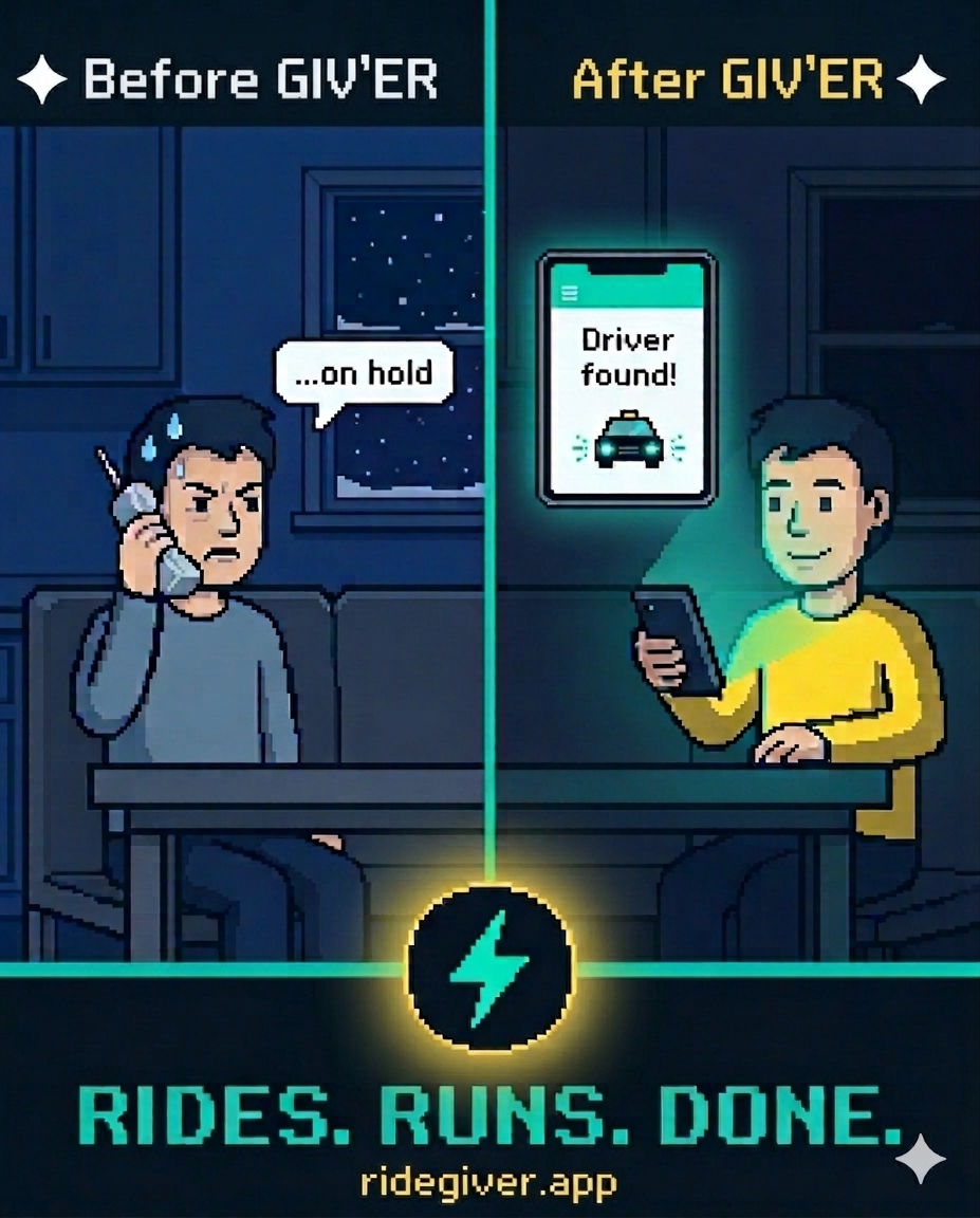 Before and after Giv'er